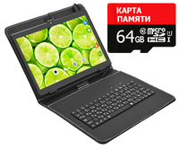 Планшет-Телефон CONTIXO K109 4G 10.1" 32GB ROM GPS + Чехол-клавиатура + Карта памяти 64GB