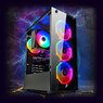Ігровий Комп'ютер "ZEVS PC10880U" | Radeon RX 570 8GB | Intel Xeon E5-2667 v3 | Wi-Fi | WIN10|SSD M.2|Монітор LED IPS 24"