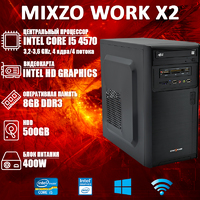 Хороший Компьютер ПК MiXzo WORK X2 i5 4570 Intel HD Graphics 4600