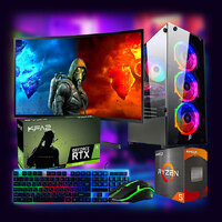 Ігровий комп'ютер "STALKER 2 EXPERT" | GeForce RTX 2060Super 8GB| AMD Ryzen 5 3600 |SSD M.2 | Wi-Fi | WIN11 | Монітор IPS 27"| Игровий набір