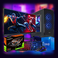 Ігровий Комп'ютер "ULTRA CYBER i5" | GTX 1660TI 6Gb | Core i5 | Wi-Fi | WIN10|SSD M.2|Монітор LED IPS 24"